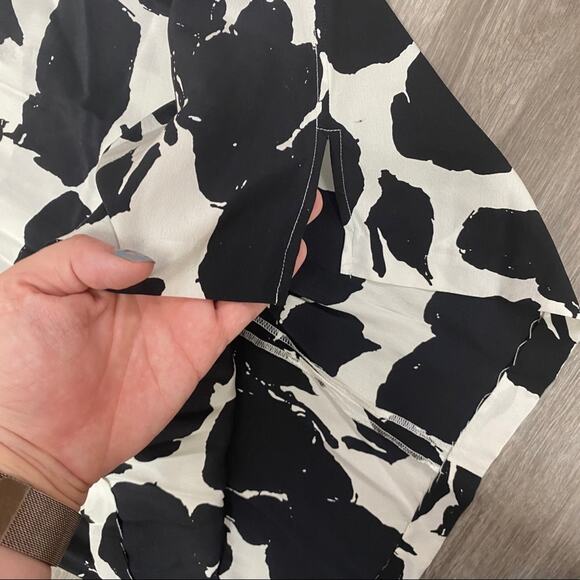 10 Crosby Derek Lam Abstract Dress Black White 8 - Picture 10 of 12